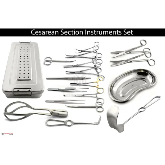 Basic Cesarean Surgery Kit C-Section Obstetrics Gynecology Basic Cesarean Surgery Kit C-Section Obstetrics Gynecology